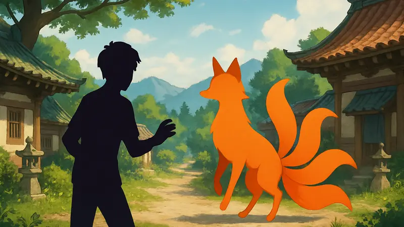 Игрок в Tales of Seikyu превращается в лису-ёкая. Как разблокировать все формы ёкаев.