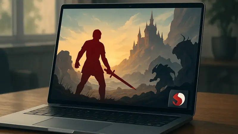 Ноутбук с процессором Qualcomm Snapdragon X2 Elite и игровая графика на экране