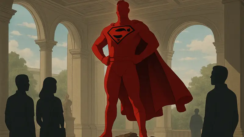 Коллекционная статуя Супермена из комикса «Царство небесное» от JND Studios