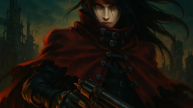 Обложка игры Dirge of Cerberus: Final Fantasy 7 для PlayStation 2.
