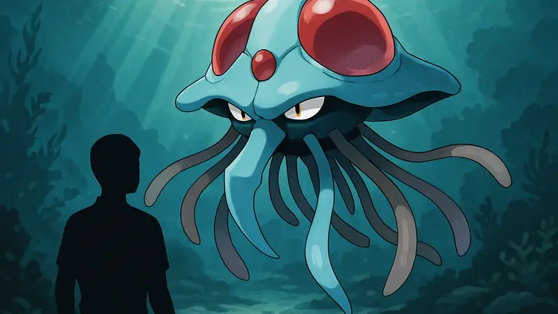 Покемон Tentacruel — водный и ядовитый тип медузы