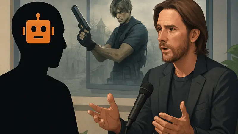 Мэттью Мерсер, актёр озвучки Леона Кеннеди, обсуждает ИИ в игровой индустрии