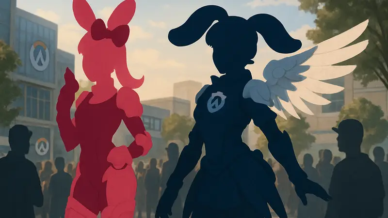 Косплеи фанатов Overwatch по новым скинам Sanrio, D.Va My Melody и Mercy Cinnamoroll