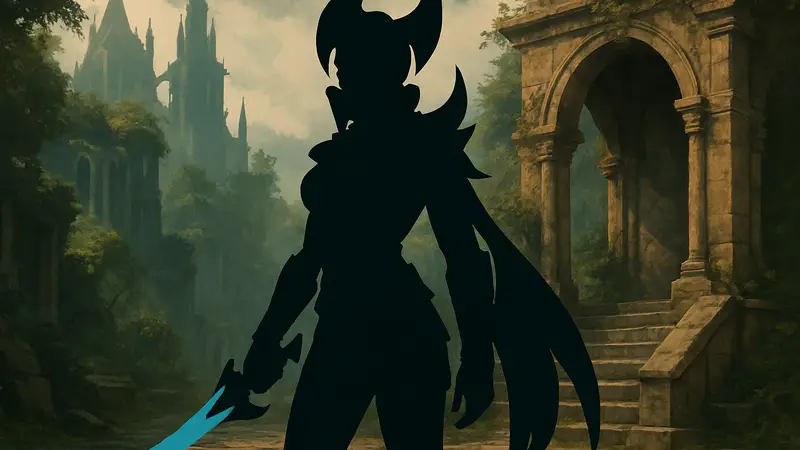 Косплей Phantom Assassin из Dota 2 от Thyra, девушка в образе убийцы