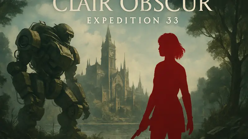 Обложка артбука или коллекционного издания Clair Obscur: Expedition 33 Alicia