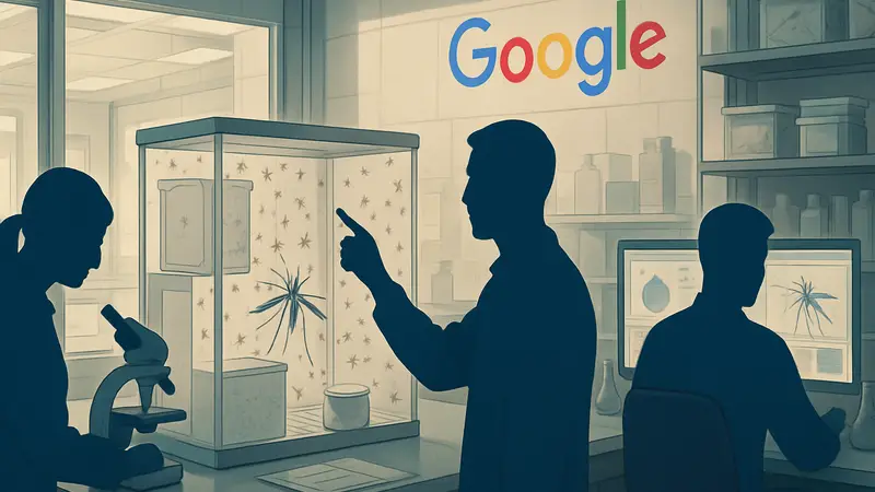 Учёные Google работают над проектом по борьбе с комарами в лаборатории.