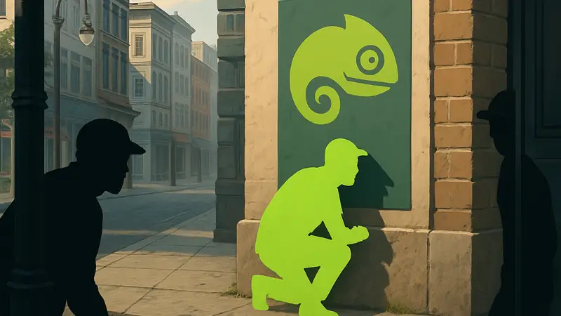 Игроки Meccha Chameleon, замаскированные в реальной жизни, прячутся в городе