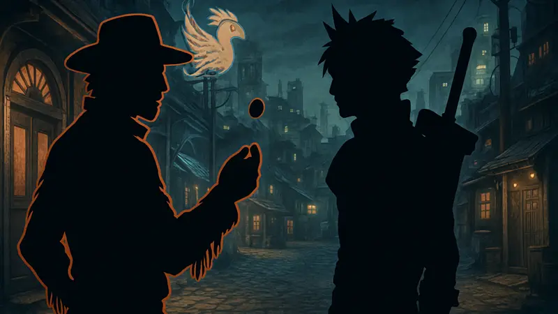 Чокобо Сэм и Клауд Страйф в Final Fantasy 7 Remake