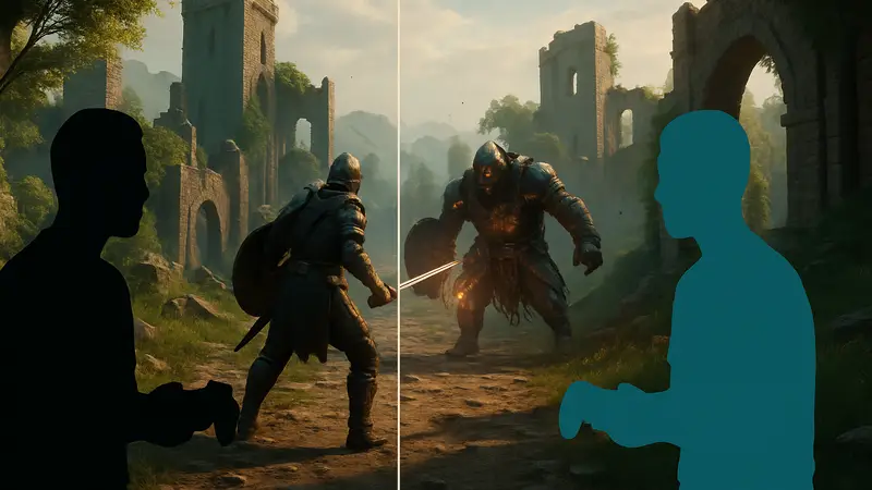 Игровой процесс Highguard, демонстрирующий сравнение графики на Xbox Series X и Series S.