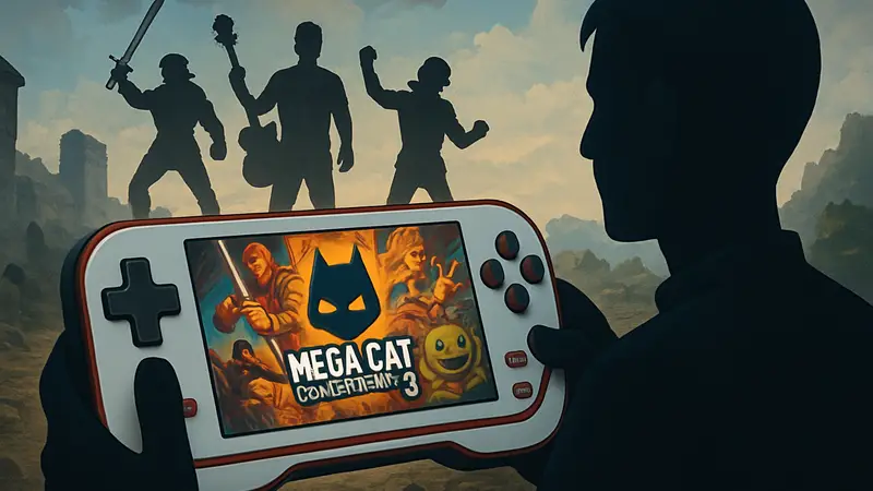 Обложка коллекции Mega Cat Studios Collection 3 для игровой консоли Evercade.