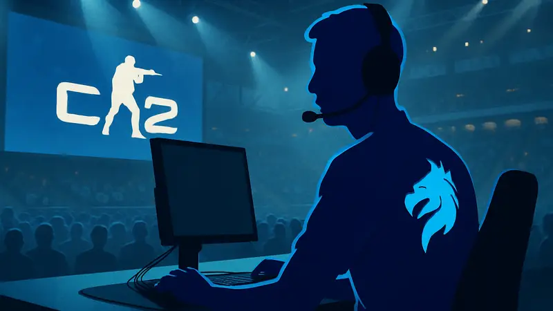 Киберспортсмен magixx из Team Spirit на турнире CS2