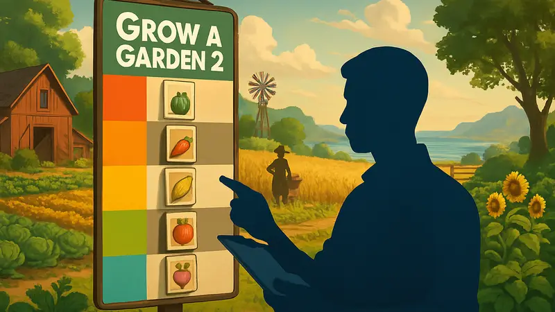 Тир-лист Grow a Garden 2, лучшие семена, июнь 2026, симулятор фермы, урожай