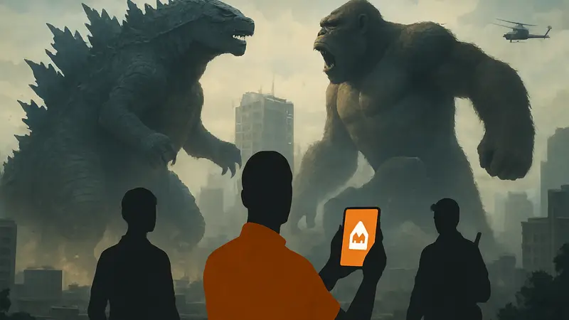 Кроссовер Godzilla x Kong Titan Chasers с Monarch S2, монстры, ивент в мобильной игре