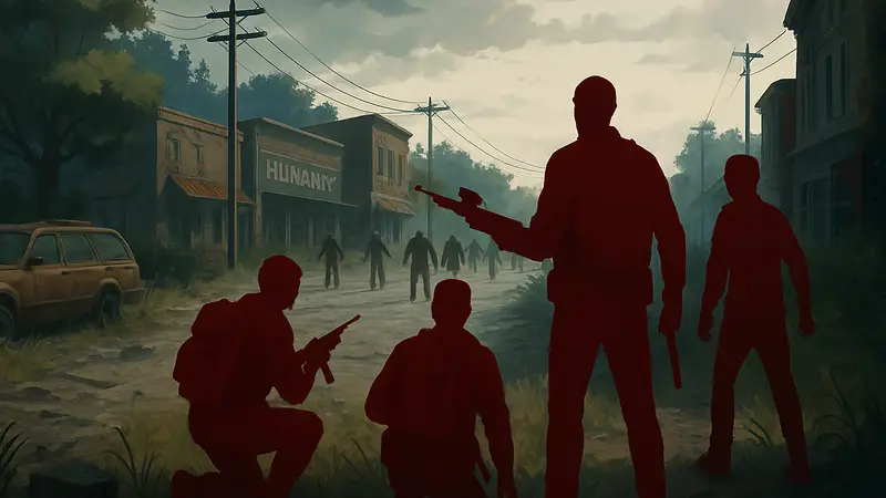 Скриншот из новой кооперативной зомби-выживалки Humanitz, доступной в Steam