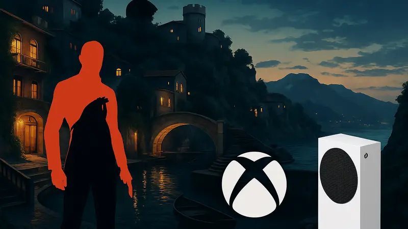Скриншот из игры 007 First Light с логотипом Xbox Series S