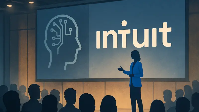 Нхунг Хо, вице-президент Intuit по ИИ, на конференции VB Transform 2026.