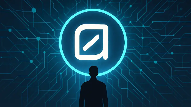 Логотип GLM 5.1 или Zhupai AI на фоне нейросети или схемы