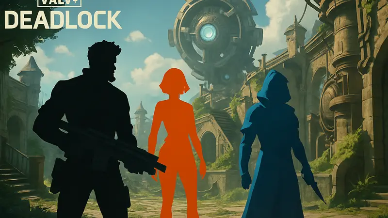 Обновление Valve Deadlock, персонажи Graves, Silver и Shiv на карте из игры