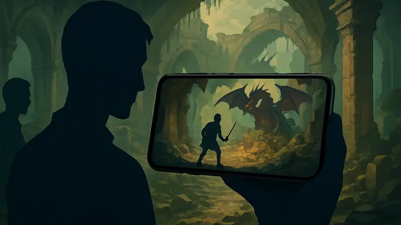 Игровой процесс Dragon Ruins на мобильном устройстве, рогалик, iOS, Android.