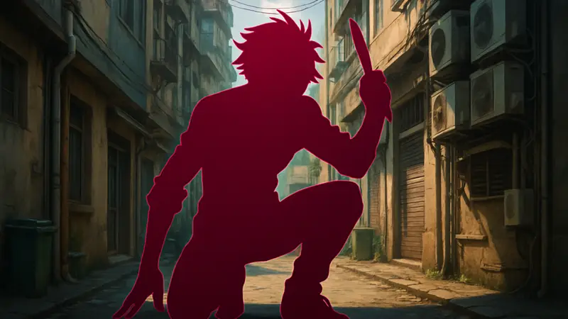 Главный герой аниме Marriagetoxin в характерной позе