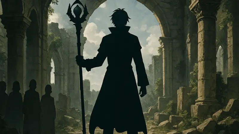 Изображение Махта, главного злодея аниме Frieren: Beyond Journey's End.