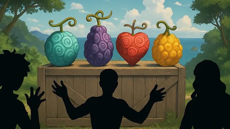 Изображения дьявольских плодов Парамеция из One Piece. Сильнейшие способности аниме