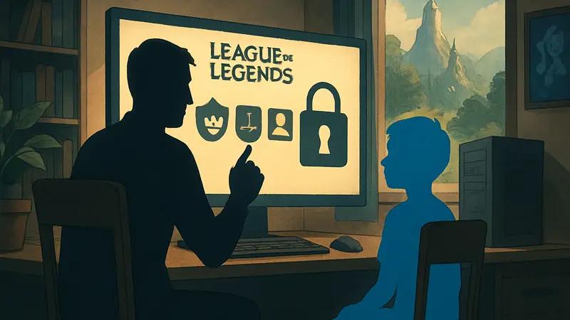 Родительские инструменты безопасности в патче League of Legends 26.14 для детей.