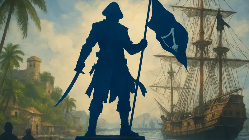 Статуэтка или концепт-арт Эдварда Кенуэя из Assassin's Creed: Black Flag, намекающая на ремейк.