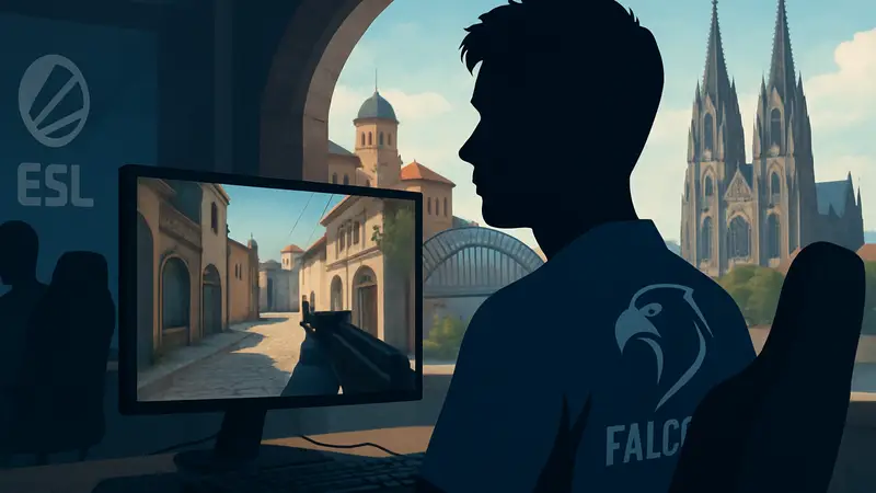 Киберспортсмен m0NESY из команды Falcons, профиль игрока ESL перед IEM Cologne Major.