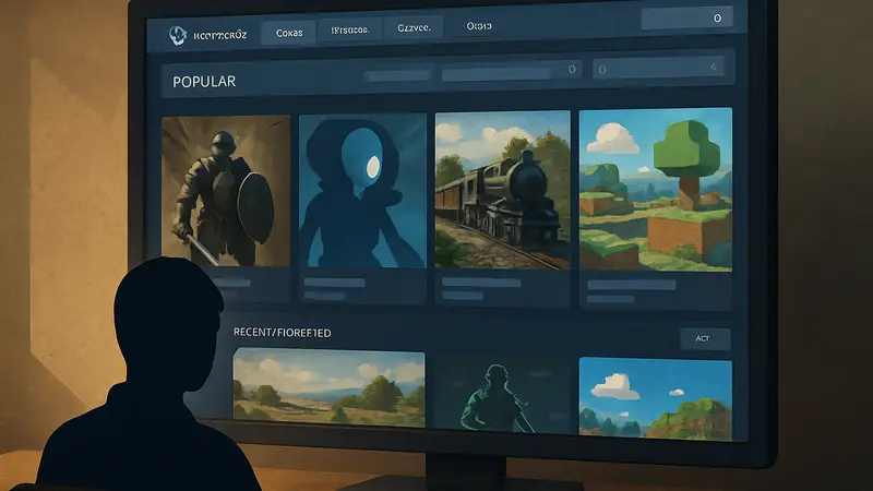 Обновлённый интерфейс Steam Workshop с улучшенным дизайном и удобной навигацией.