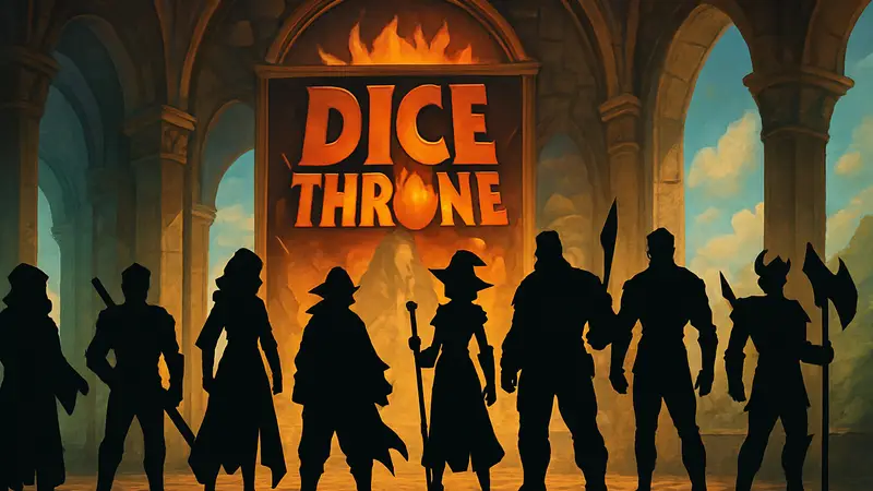 Персонажи Dice Throne Digital, герои карточной стратегии, цифровая настольная игра