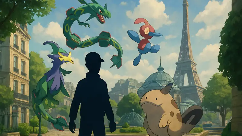 Изображение Pokemon Legends Z-A с новыми покемонами и элементами геймплея