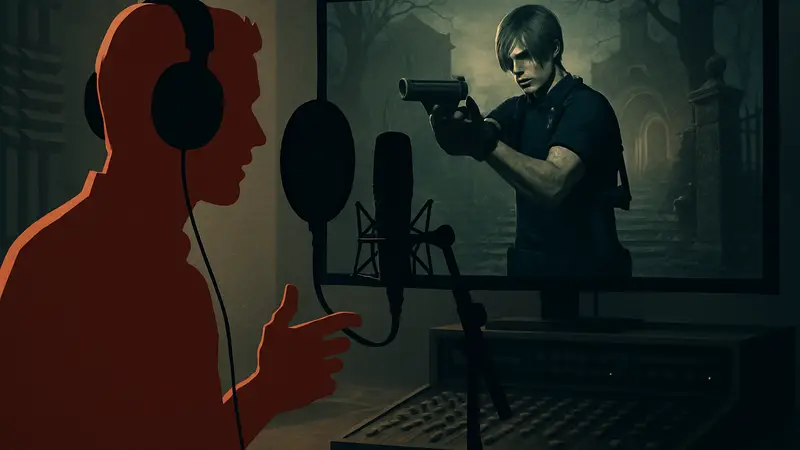 Актер Ник Апостолидес озвучивает Леона Кеннеди в игре Resident Evil Requiem