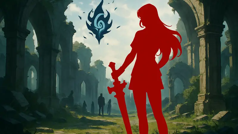 Персонаж Агнес Ривера из мобильной игры Solo Leveling Arise.