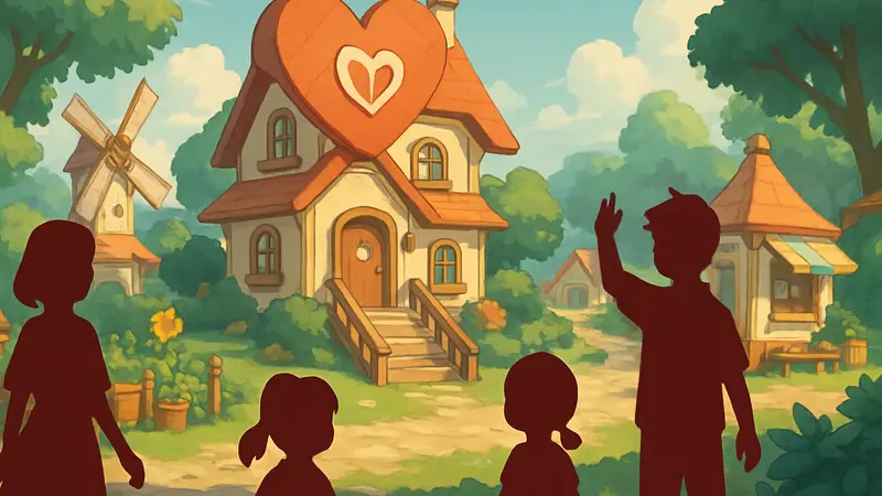 Игровой скриншот Heartopia, уютная гача-игра, мобильные игры
