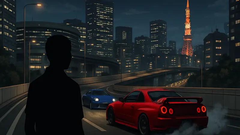Скриншот Tokyo Xtreme Racer на PS5, аркадные гонки