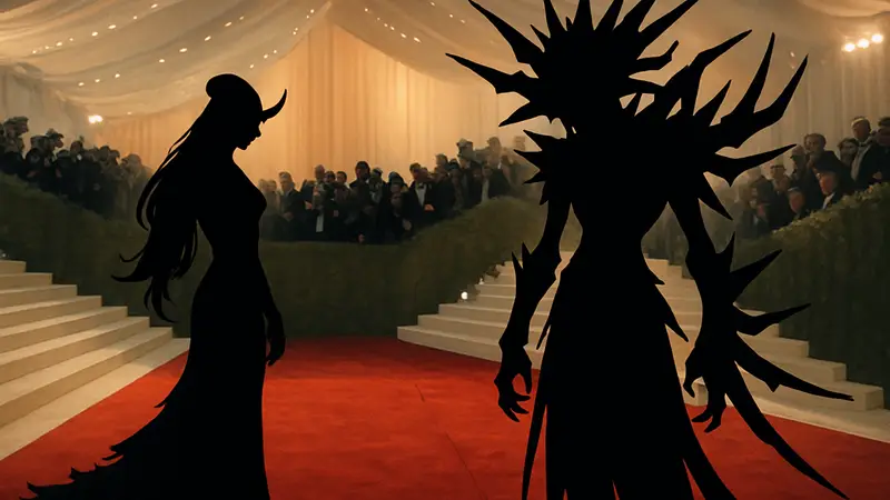 Звезды на красной дорожке Met Gala 2026 в нарядах, вдохновленных игровыми боссами Маления и Twilight Thorn