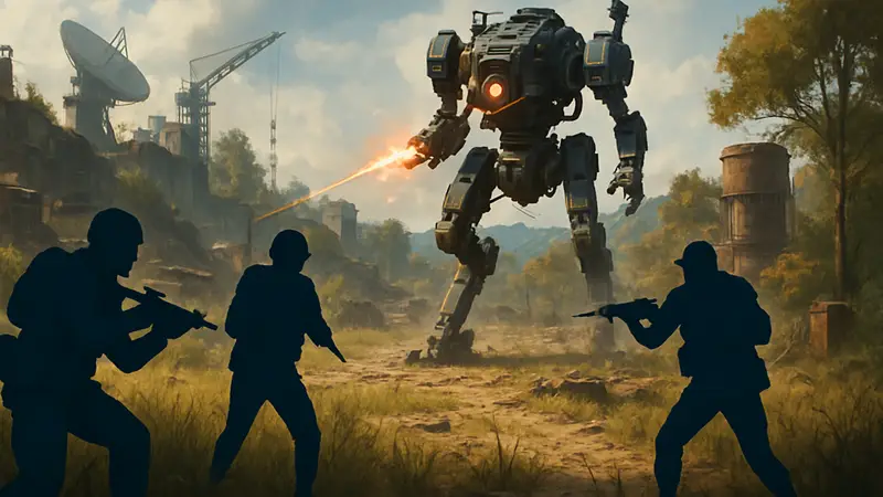 Скриншот из ARC Raiders с игровым процессом и персонажами.