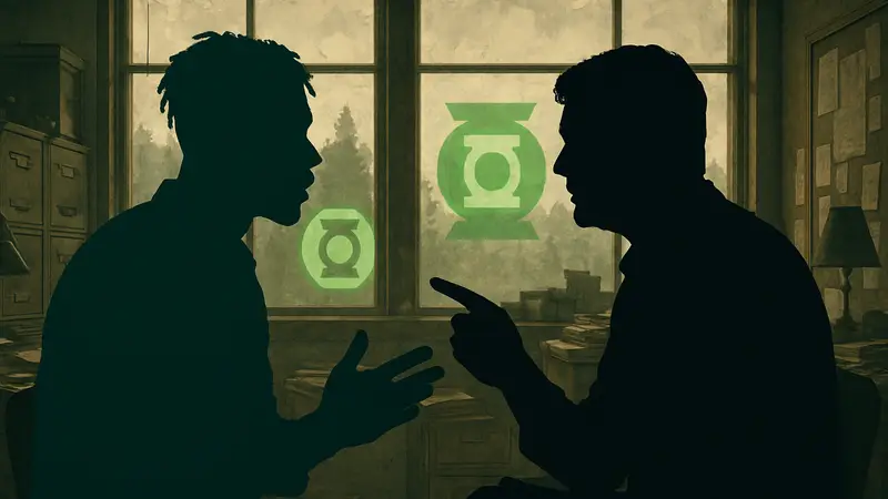 Аарон Пьер и Кайл Чендлер обсуждают химию между героями сериала "Фонари"