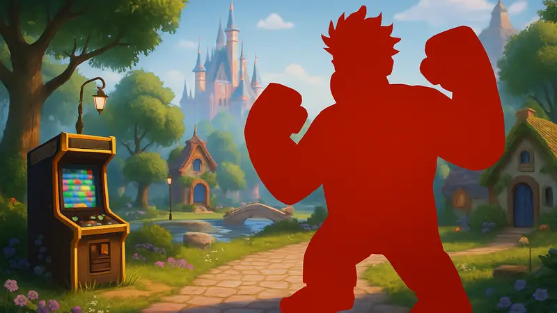 Ральф из мультфильма в мире Disney Dreamlight Valley