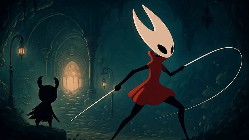 Моды для Hollow Knight Silksong, облегчающие прохождение сложной игры.