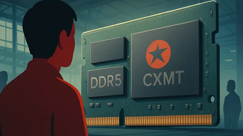 Модуль оперативной памяти DDR5, китайский чип памяти CXMT