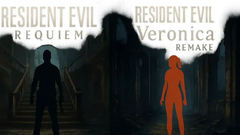 Логотипы Resident Evil Requiem и Resident Evil Veronica Remake