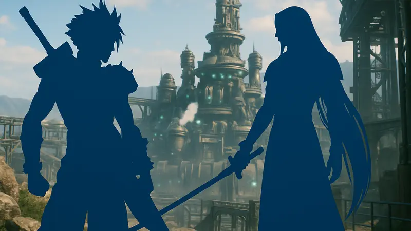 Статуи Клауда Страйфа и Сефирота из Final Fantasy VII Rebirth от Prime 1 Studio.