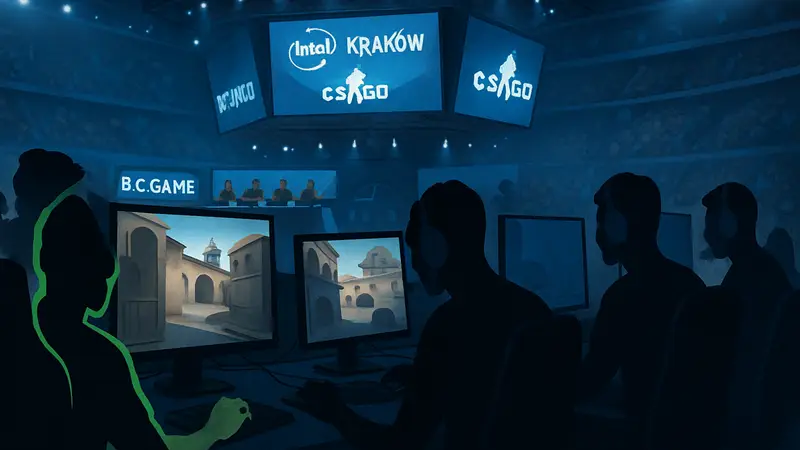 Киберспортивные команды BC.Game и NRG на турнире IEM Kraków 2026 во время матчей