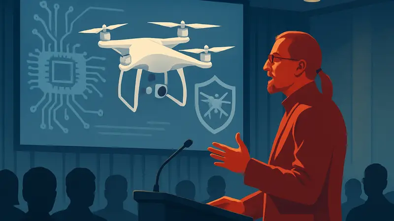 Микко Хиппонен, известный эксперт по кибербезопасности, на конференции