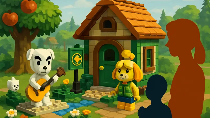 Набор LEGO Animal Crossing 77059, слухи и утечки, игровой конструктор