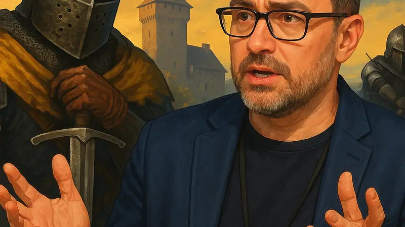 Виктор Боцан, директор по дизайну Kingdom Come: Deliverance 2, обсуждающий сложность игры