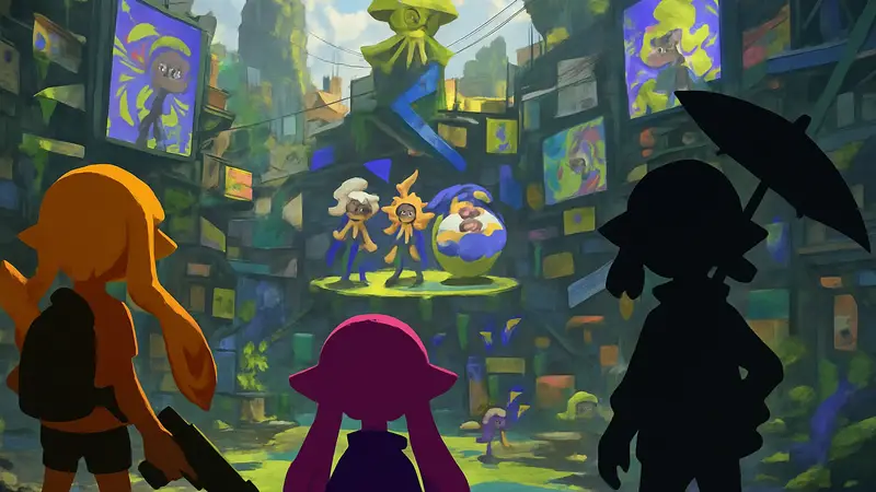 Splatoon 3, персонажи, сквиды, игровая вселенная, лор, Deep Cut, Nintendo Switch
