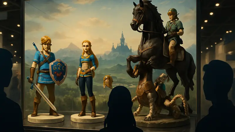 Новые коллекционные фигурки The Legend of Zelda, анонсированные на San Diego Comic-Con в 2027 году